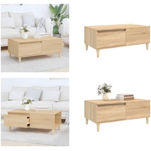 vidaXL Couchtisch Sonoma Eiche 90x50x36,5 cm Holzwerkstoff - Couchtisch - Couchtische - Beistelltisch - Sofatisch HL821111