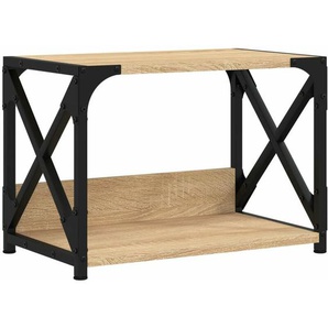 Vidaxl - Druckerständer 2 Ablagen Sonoma-Eiche 44x26x31,5 cm