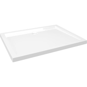 vidaXL Duschtasse ABS Rechteckig 80x100 cm