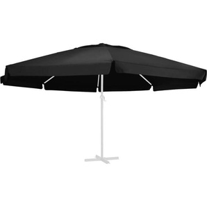 Vidaxl - Ersatzbezug für Sonnenschirm Schwarz 600 cm 158800