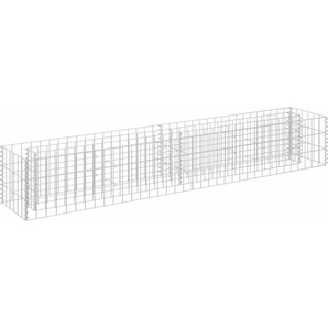 Vidaxl - Gabionen-Hochbeet Verzinkter Stahl 180×30×30 cm