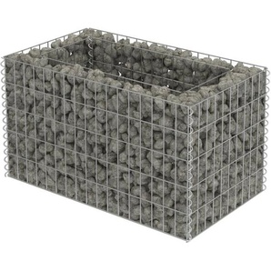 Vidaxl - Gabionen-Hochbeet Verzinkter Stahl 90×50×50 cm