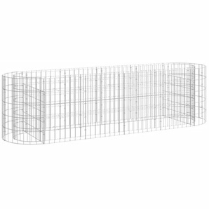 Vidaxl - Gabionen-Hochbeet Verzinktes Eisen 190x50x50 cm