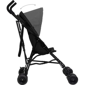vidaXL Kinderwagen Anthrazit und Schwarz Stahl 10396