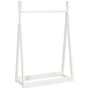 Vidaxl - Kleiderständer Weiß 100x45x150 cm Massivholz Kiefer 427195