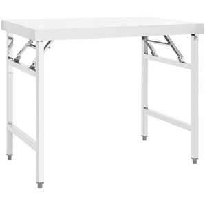 Vidaxl - Küchen-Arbeitstisch Klappbar 100x60x80 cm Edelstahl