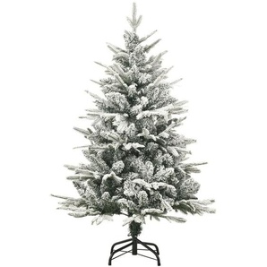 Vidaxl - Künstlicher Weihnachtsbaum Beschneit Grün 120 cm pvc pe
