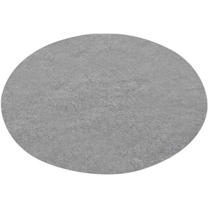 Vidaxl - Kunstrasen mit Noppen Durchm. 130 cm Grau Rund