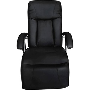 vidaXL Massagesessel Schwarz Kunstleder 240064
