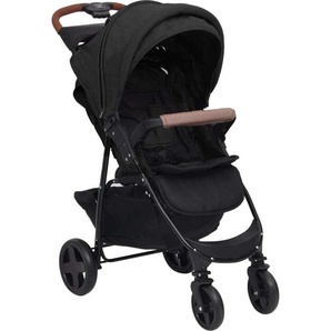 vidaXL Möbel 2-in-1 Kinderwagen Anthrazit Stahl - Kombikinderwagen 10372 LL0000116328-vdll-cc24419