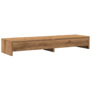 Vidaxl - Monitorständer mit Schubladen Artisan-Eiche 100x27x15 cm 908958