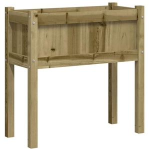 Vidaxl - Pflanzkübel mit Beinen 70x31x70 cm Kiefernholz Imprägniert