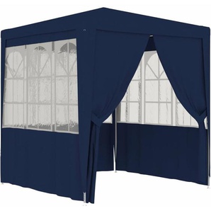Vidaxl - Profi-Partyzelt mit Seitenwänden 2,5x2,5 m Blau 90 g/m² 309049