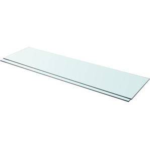 Vidaxl - Regalböden 2 Stk. Glas Transparent 110x30 cm