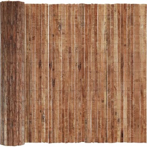 Vidaxl - Rindenzaun 400x150 cm