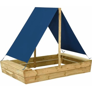 Vidaxl - Sandkasten mit Dach 160x100x133 cm Imprägniertes Kiefernholz 987734