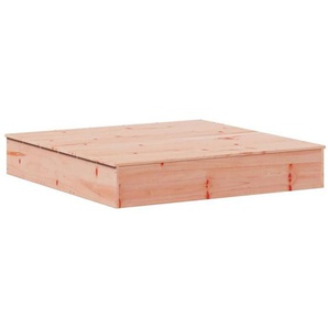 Vidaxl - Sandkasten mit Deckel 111x111x19,5 cm Massivholz Douglasie 20550