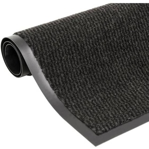 Vidaxl - Schmutzfangmatte Rechteckig Getuftet 80x120 cm Schwarz 610759