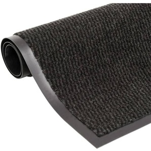 Vidaxl - Schmutzfangmatten 2 Stk. Rechteckig Getuftet 40x60 cm Schwarz