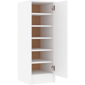 Vidaxl - Schuhschrank Weiß 32x35x92 cm Holzwerkstoff