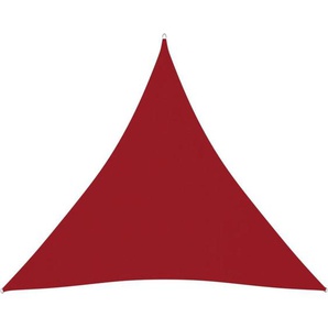Vidaxl - Sonnensegel Oxford-Gewebe Dreieckig 6x6x6 m Rot