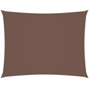 Vidaxl - Sonnensegel Oxford-Gewebe Rechteckig 2,5x3,5 m Braun 462953