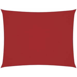 Vidaxl - Sonnensegel Oxford-Gewebe Rechteckig 3,5x5 m Rot