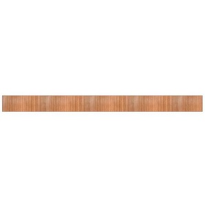 Vidaxl - Teppich Rechteckig Natur 100x1000 cm Bambus