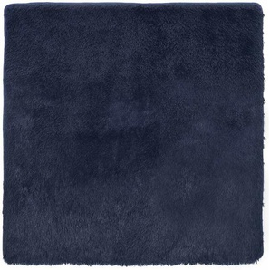 Vidaxl - Teppich Shaggy Hochflor navarra Marineblau 240x240 cm Polyester