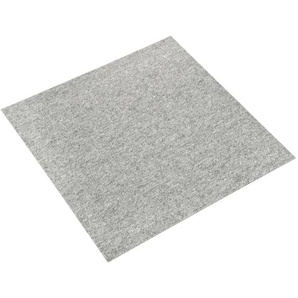 Vidaxl - Teppichfliesen 20 Stk. 5 m² 50x50 cm Hellgrau