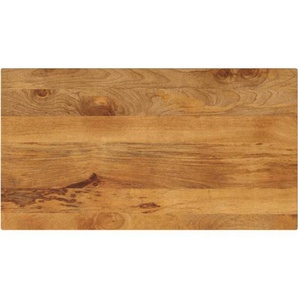 Vidaxl - Tischplatte 100x50x3,8 cm Rechteckig Massivholz Mango 540265