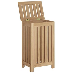 Vidaxl - Wäschebehälter 35x25x60 cm Massivholz Teak 463211