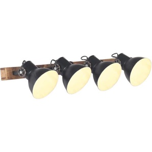 Vidaxl - Wandlampe Industriestil Schwarz 90x25 cm E27