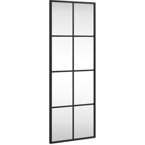 Vidaxl - Wandspiegel Schwarz 30x80 cm Rechteckig Eisen