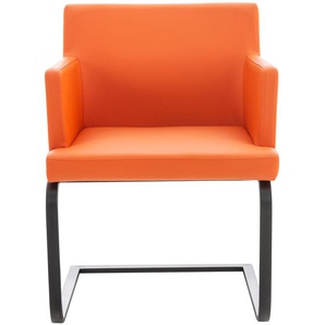 Vielvie Dining Chair - Modern - Orange - Metal - 58 cm x 60 cm x 78 cm