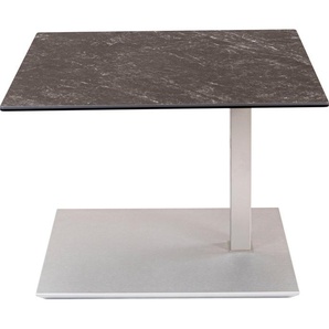 Vierhaus Couchtisch, Platte Nero, höhenverstellbar durch Ilse Hydroliftmechanik