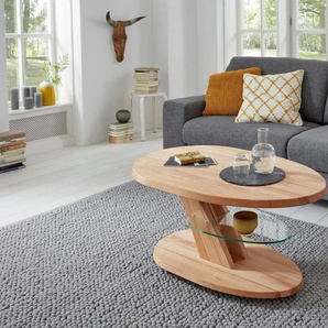 Vierhaus Couchtisch Viola, auf Rollen, höhenverstellbar