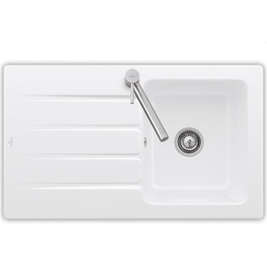 Villeroy & Boch Architectura 50 - 3350 01 KG Snow White Keramiksp�le Handbet�tigung