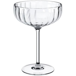 Villeroy & Boch Champagner-Set Rose Garden, Klar, Glas, 4-teilig, 11.5x16.6x11.5 cm, Essen & Trinken, Gläser, Champagner- & Sektgläser