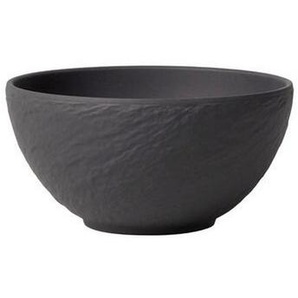 Villeroy & Boch Dipschale Manufacture Rock, Schwarz, Keramik, Uni, rund, Essen & Trinken, Geschirr, Schalen & Schüsseln, Dipschalen