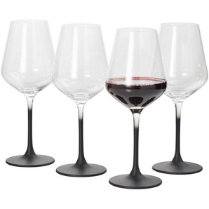 Villeroy & Boch Gläserset Manufacture Rock, Klar, Glas, 4-teilig, 470 ml, Essen & Trinken, Gläser, Gläser-Sets
