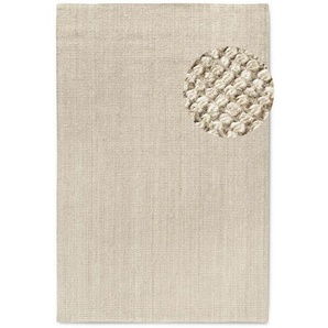 Villeroy & Boch Juteteppich Kollektion 1791, Creme, Textil, Uni, rechteckig, 160x230 cm, Oeko-Tex® Standard 100, für Fußbodenheizung geeignet, in