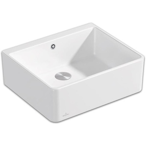 Villeroy & Boch Sp�lstein 60 X - 6360 01 RW Stone White Keramiksp�le Handbet�tigung