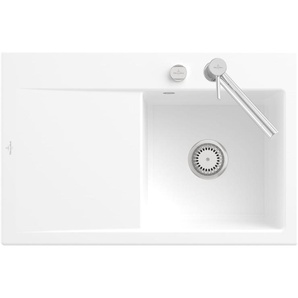 Villeroy & Boch Subway Style 45 Stone White - 3347 02 RW Keramiksp�le Excenterbet�tigung