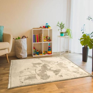 Vimoda - Teppich Spielmatte Kuschelige Krabbeldecke dick&weich wie ein Kaninchenteppich,Beige, 120x160 cm