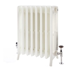 Vintage Gusseisen-Heizkörper, in Porzellanweiß – Höhe 66cm, Breite auswählbar – Isabel Hudson Reed