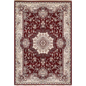 Vintage-Teppich, Dunkelrot, Beige, Textil, orientalisch, rechteckig, 120x170 cm, Teppiche & Böden, Teppiche, Vintage-Teppiche