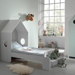 Jugendzimmer-Set VIPACK Casami Schlafzimmermöbel-Sets Gr. B/H: 90 cm x 200 cm, grün (weiß, mint) Baby Komplett-Kinderzimmer Bett in 2 Breiten