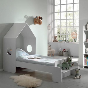Jugendzimmer-Set VIPACK Casami Schlafzimmermöbel-Sets Gr. B/H: 90 cm x 200 cm, weiß Baby Komplett-Kinderzimmer Bett in 2 Breiten