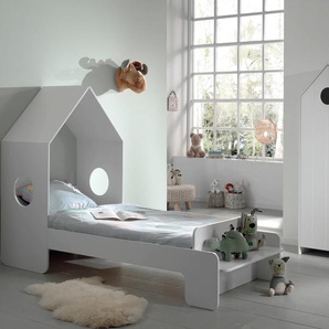 Jugendzimmer-Set VIPACK Casami Schlafzimmermöbel-Sets Gr. B/H: 90 cm x 200 cm, weiß Baby Komplett-Kinderzimmer Bett in 2 Breiten